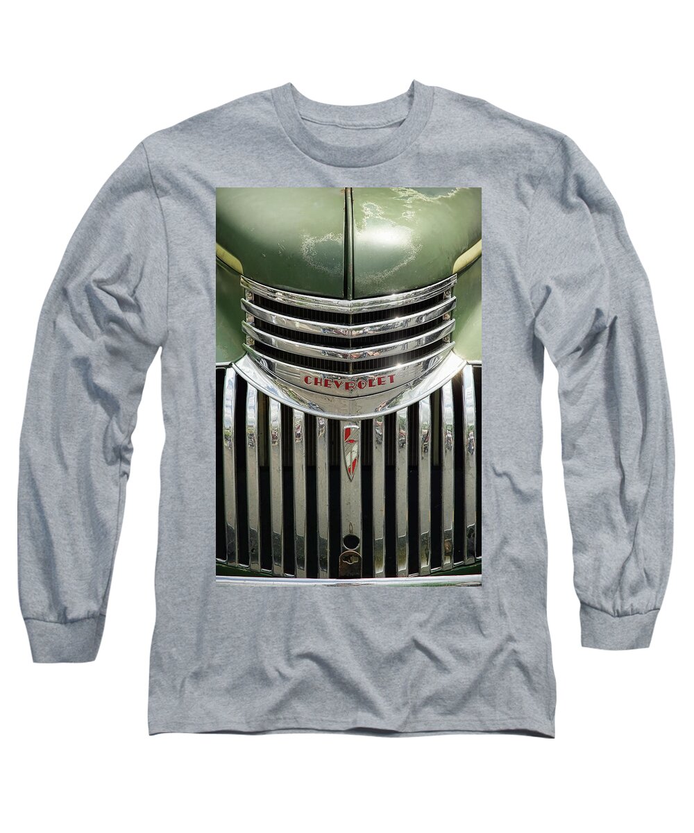 1946 Long Sleeve T-Shirt featuring the photograph 1946 Chevrolet Pick Up by Gordon Dean II