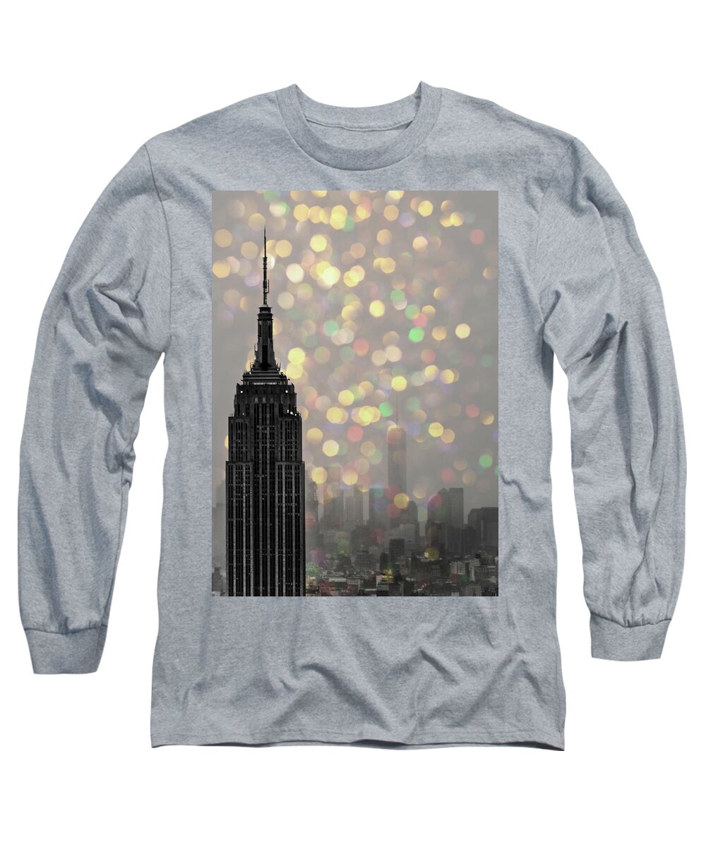 Empire State Long Sleeve T-Shirt featuring the photograph Empire State #2 by Martin Newman