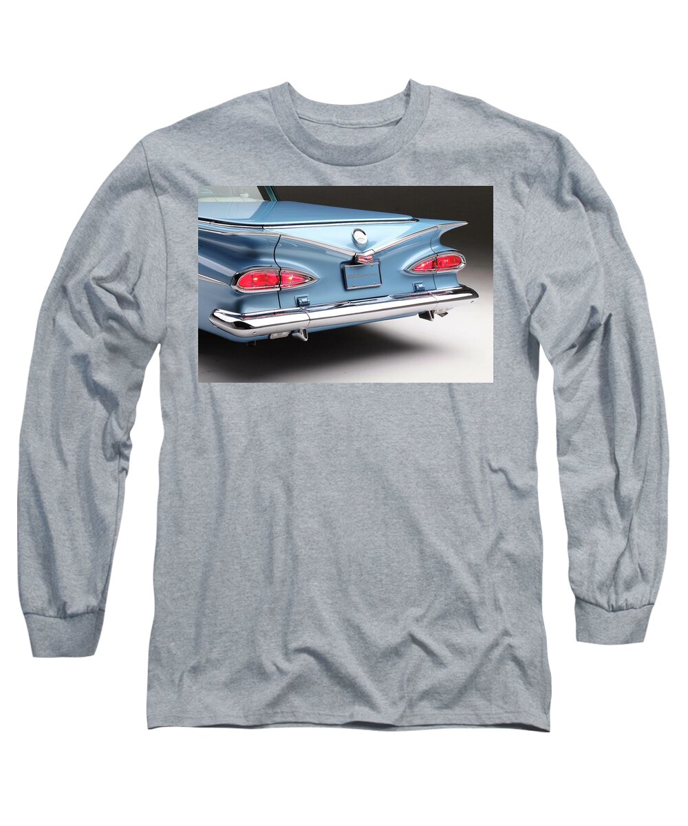 Chevrolet El Camino Long Sleeve T-Shirt featuring the photograph Chevrolet El Camino #3 by Mariel Mcmeeking