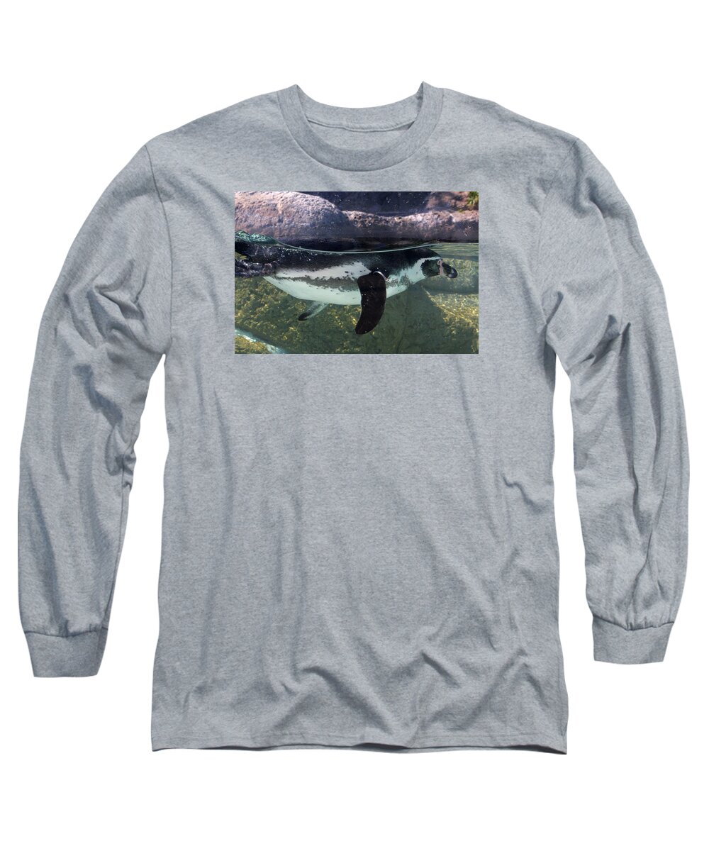 Fur Long Sleeve T-Shirt featuring the photograph Floating High by Jean Wolfrum