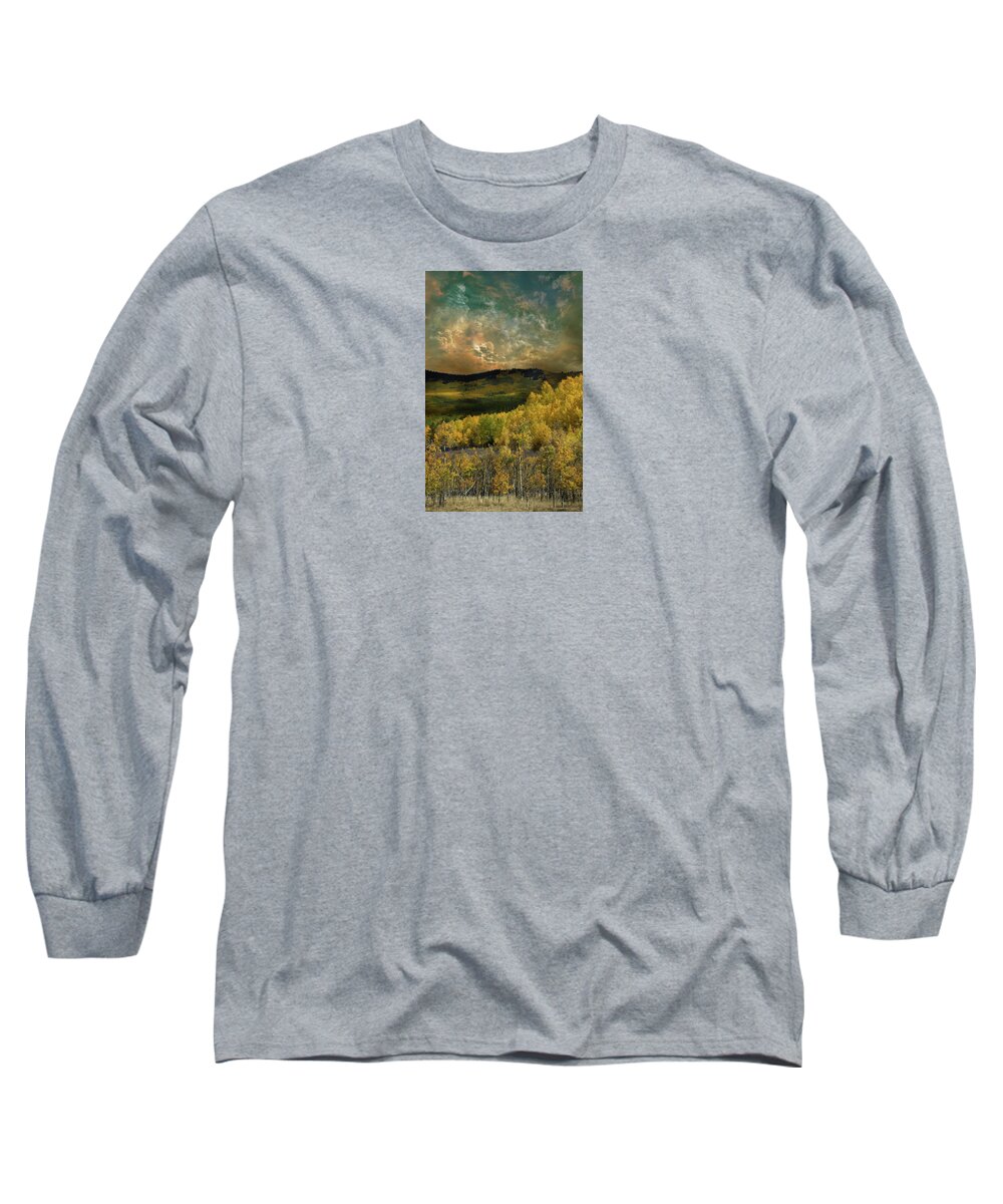 Mountains Long Sleeve T-Shirt featuring the photograph 4394 by Peter Holme III