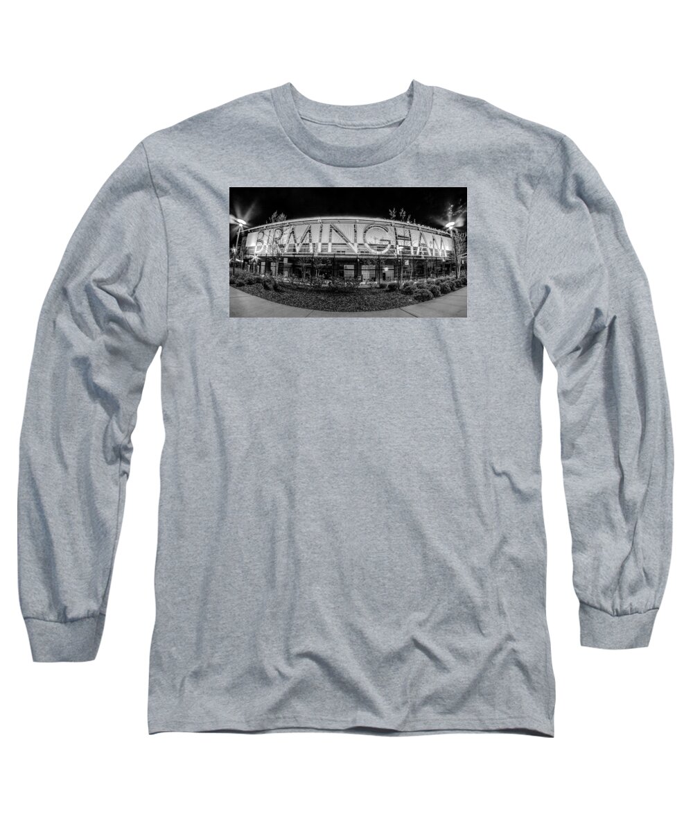 Alabama Long Sleeve T-Shirt featuring the photograph April 2015 - birmingham alabama regions field minor league baseb #5 by Alex Grichenko