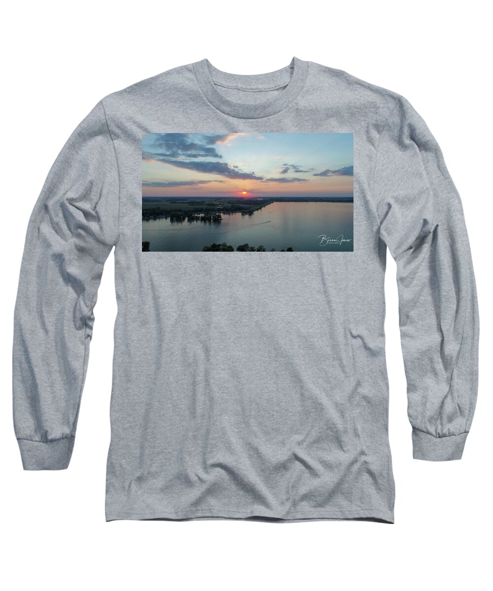  Long Sleeve T-Shirt featuring the photograph Sunset #7 by Brian Jones
