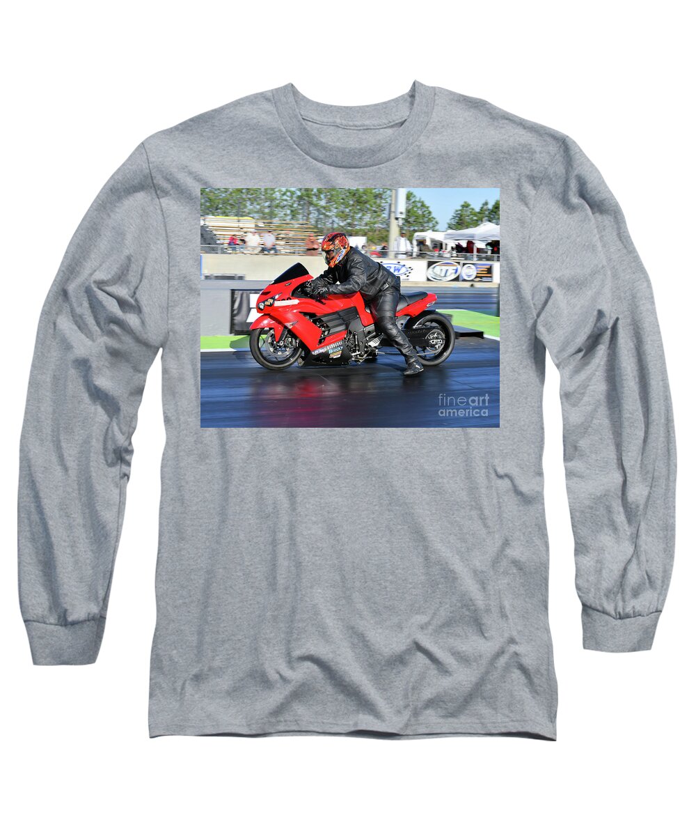  Long Sleeve T-Shirt featuring the photograph Mancup SGMP 2017 by JT #70 by Jack Norton