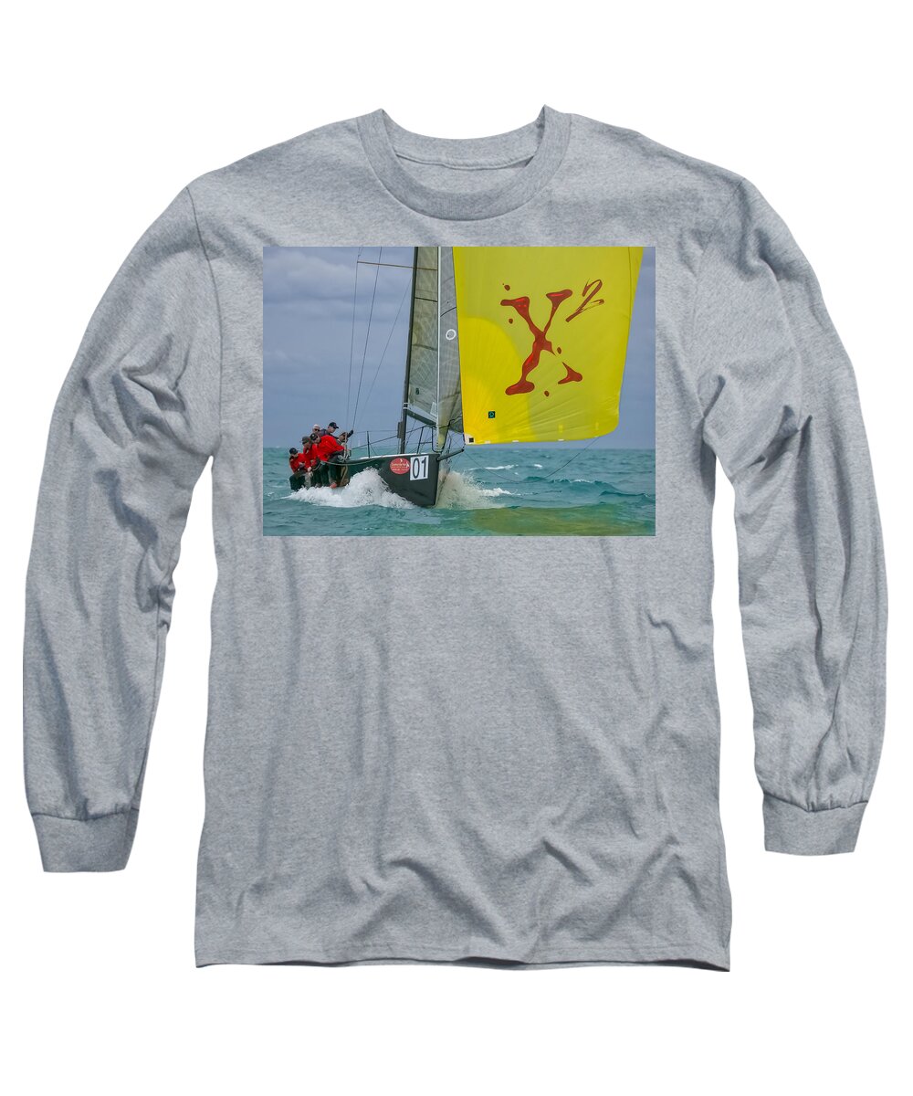 Key Long Sleeve T-Shirt featuring the photograph Watercolors #81 by Steven Lapkin