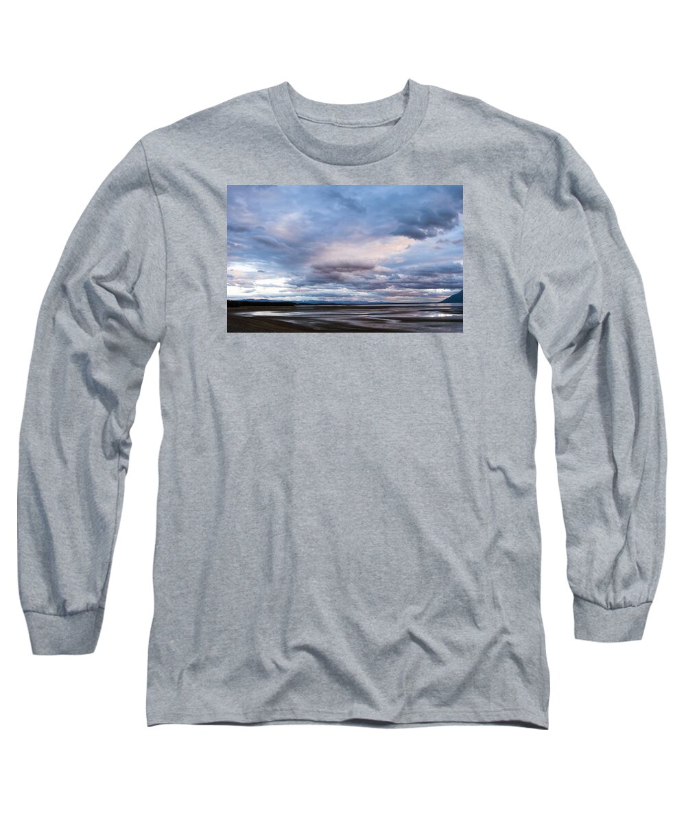 Jackson Lake Long Sleeve T-Shirt featuring the photograph A Dry Jackson Lake by Monte Stevens