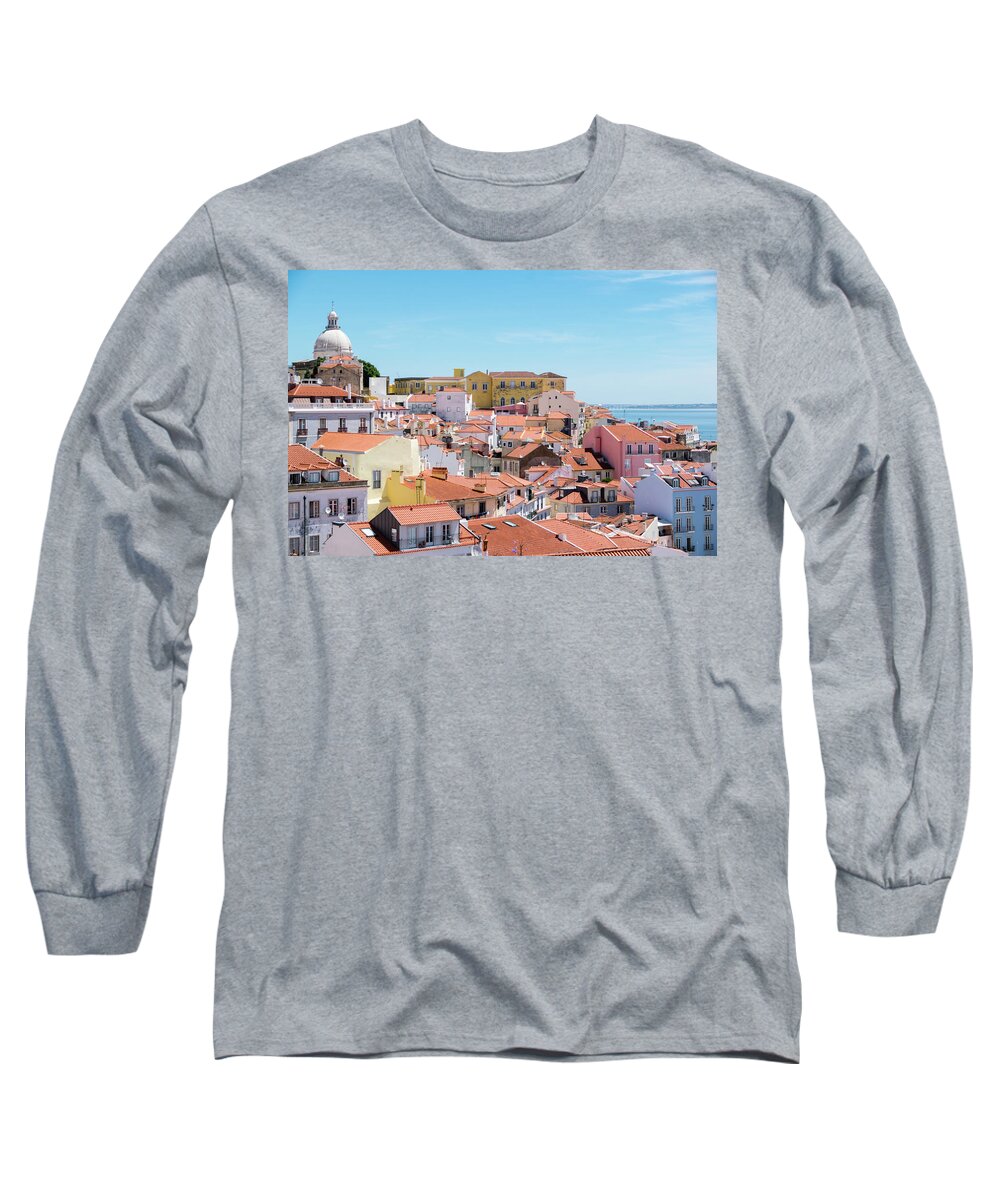Alfama Long Sleeve T-Shirt featuring the photograph Alfama by Steven Richman