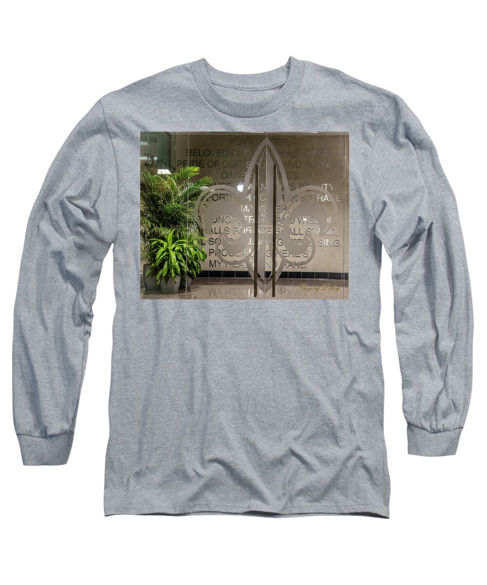 Ul Long Sleeve T-Shirt featuring the photograph Alma Mater by Gregory Daley MPSA