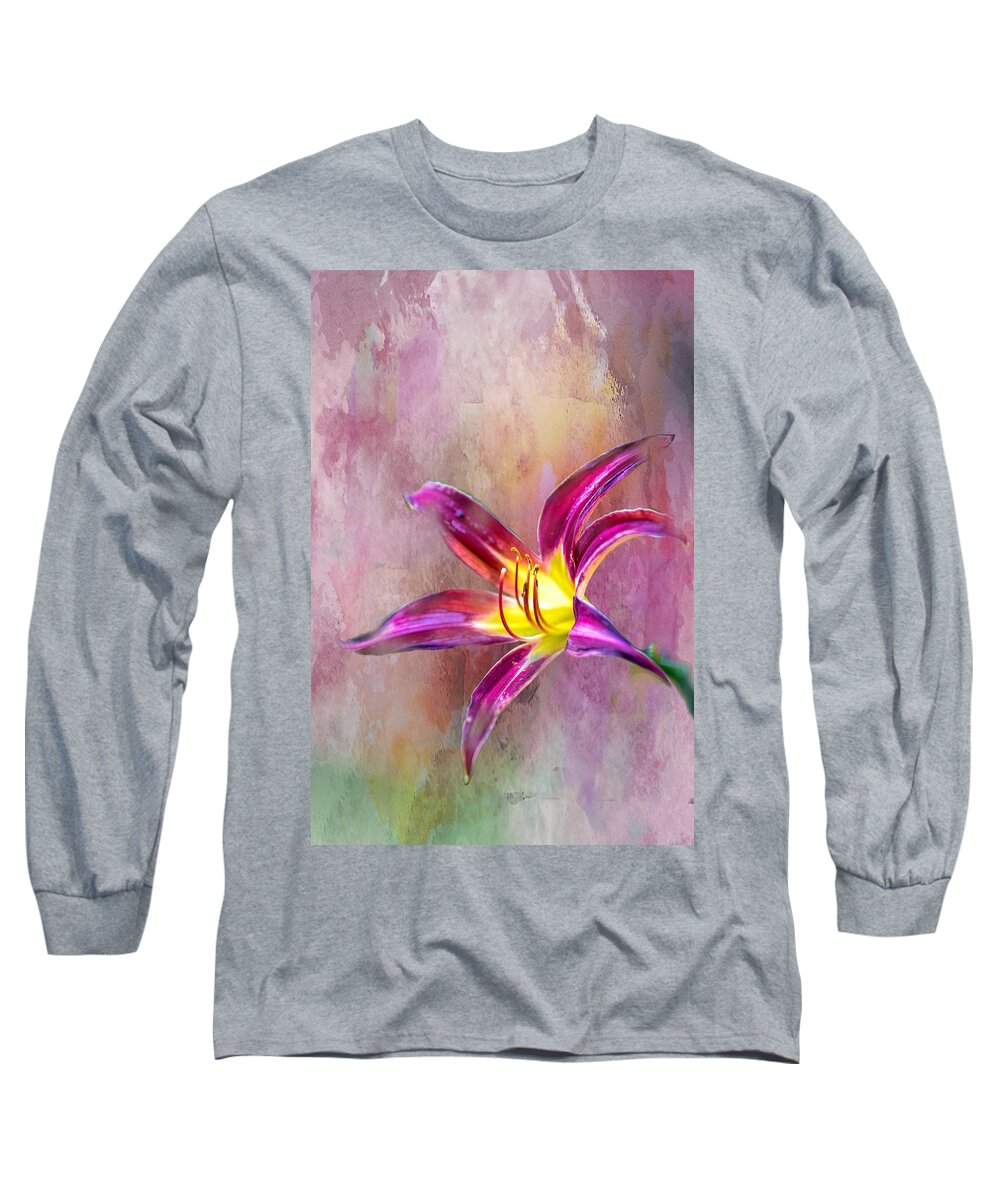 Flower Long Sleeve T-Shirt featuring the photograph Almost Spring by Ches Black