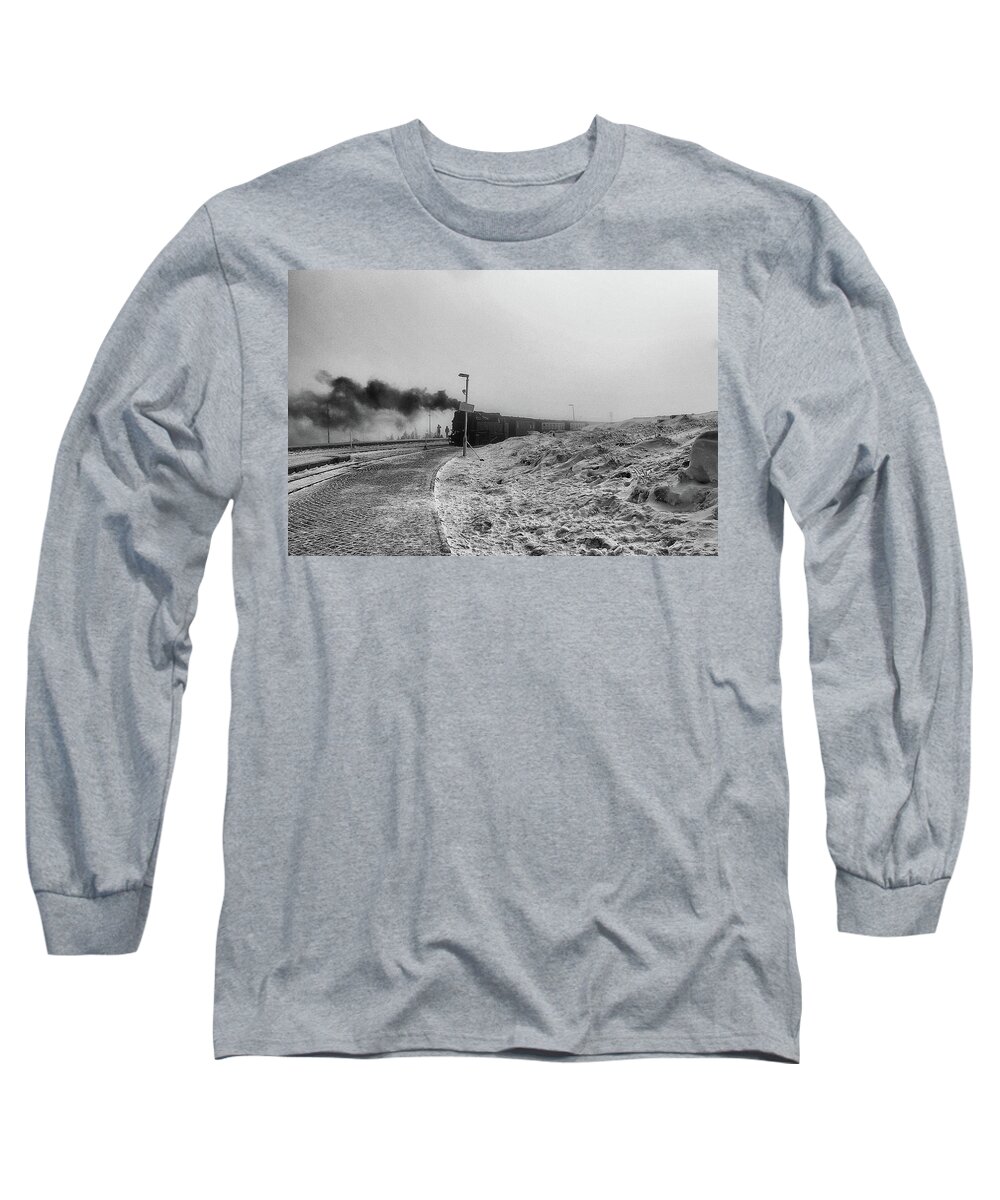 Germany Long Sleeve T-Shirt featuring the photograph Arrival by Ingrid Dendievel