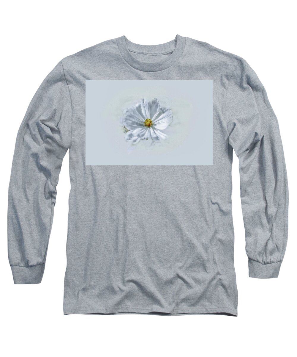 Plant Long Sleeve T-Shirt featuring the photograph Artistic White #g1 by Leif Sohlman