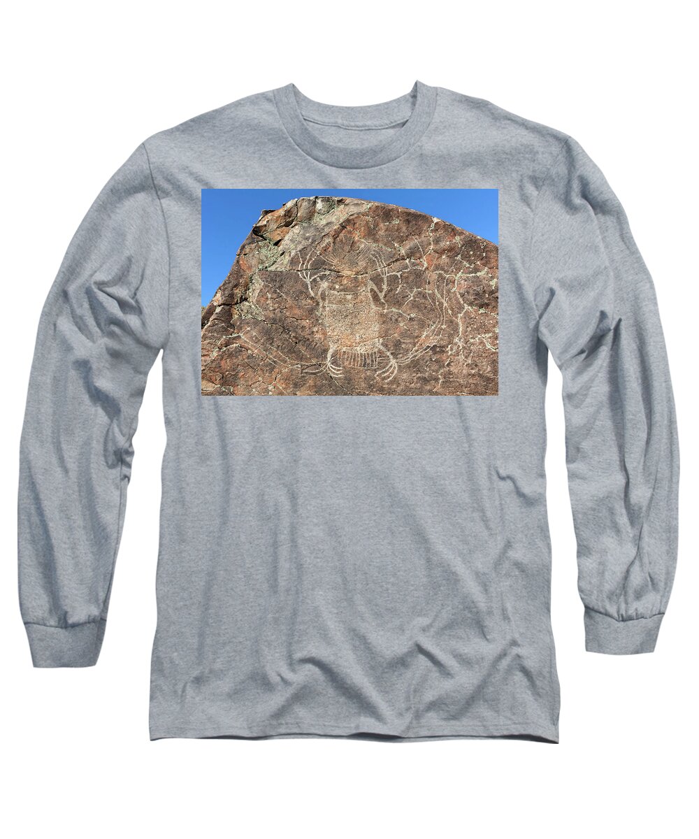 Rock Art Long Sleeve T-Shirt featuring the photograph Ascendance by Kathleen Bishop