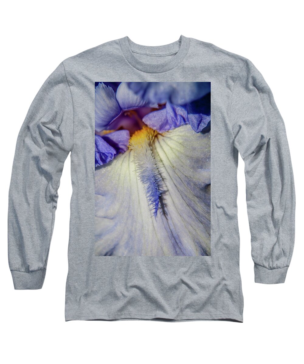 Flowers Long Sleeve T-Shirt featuring the photograph Baby Blue by Stewart Helberg