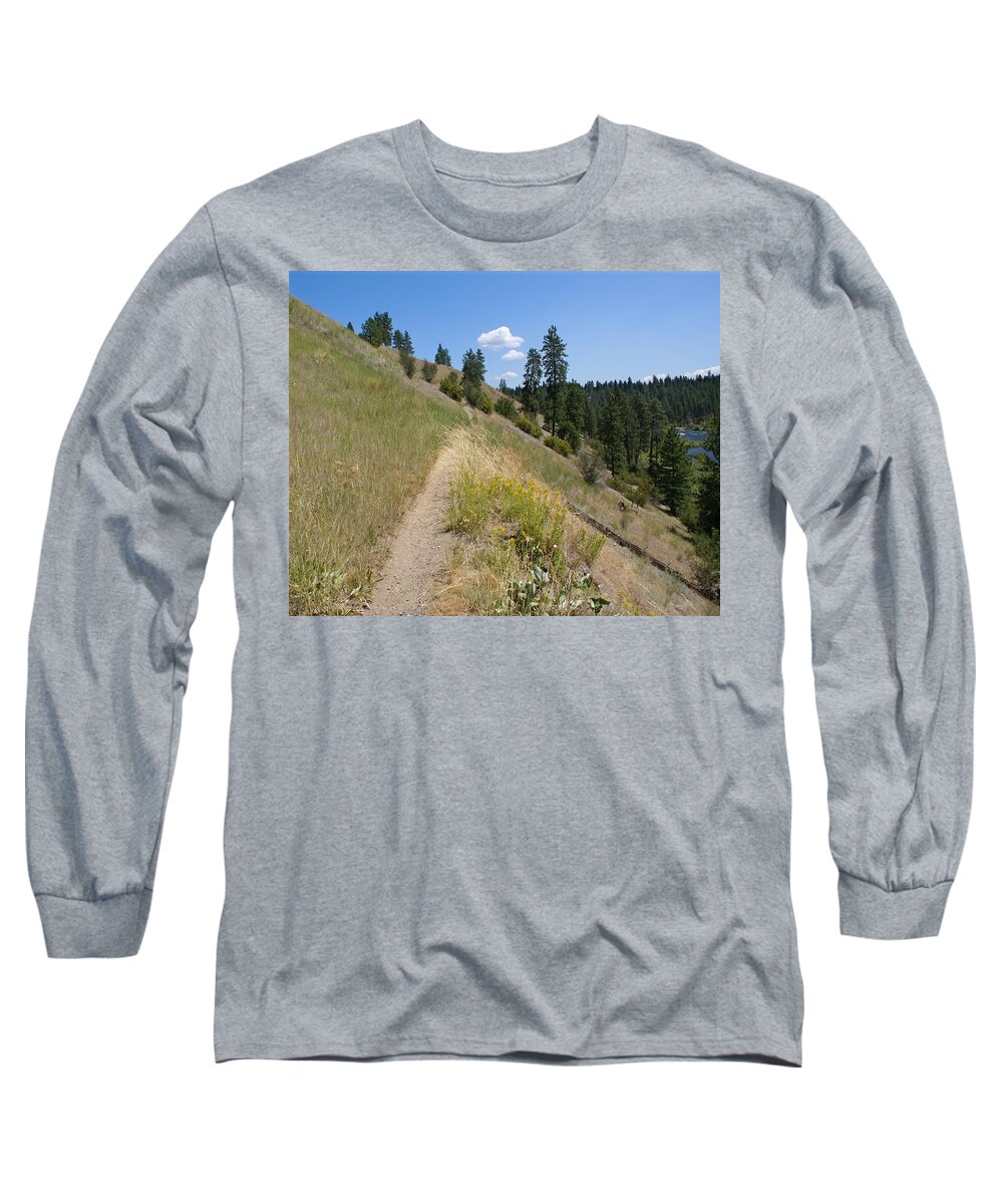 Nature Long Sleeve T-Shirt featuring the photograph Bakery Hill by Ben Upham III