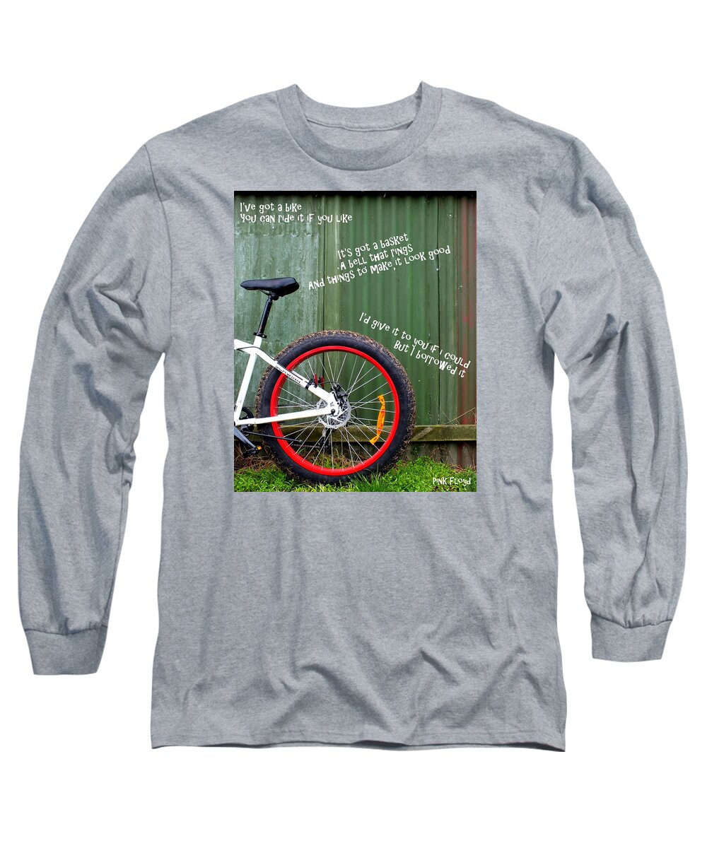 Pink Floyd Long Sleeve T-Shirt featuring the photograph Bike by Guy Pettingell