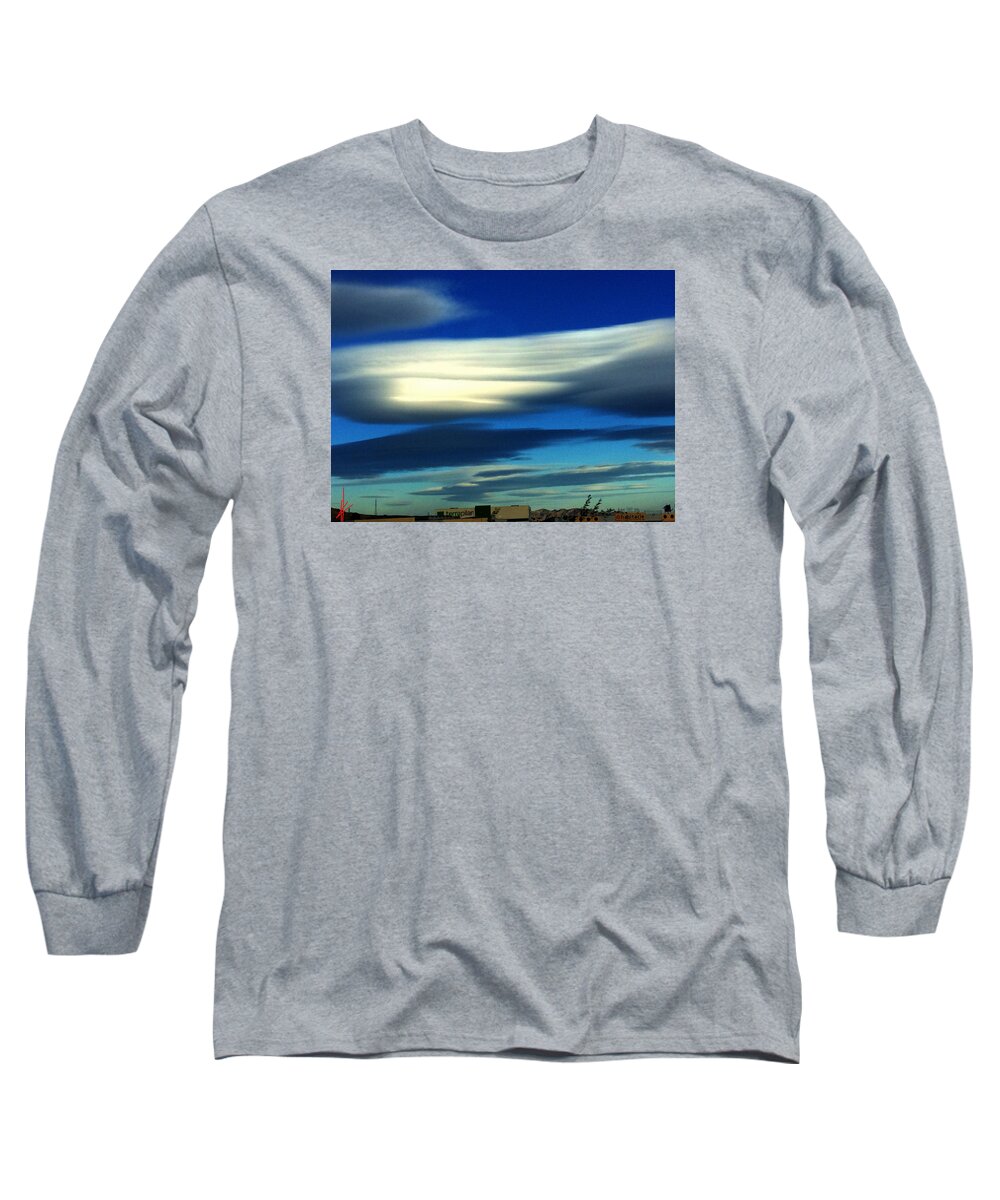 Coletteheraguggenheim Long Sleeve T-Shirt featuring the photograph Blue Day Spain by Colette V Hera Guggenheim