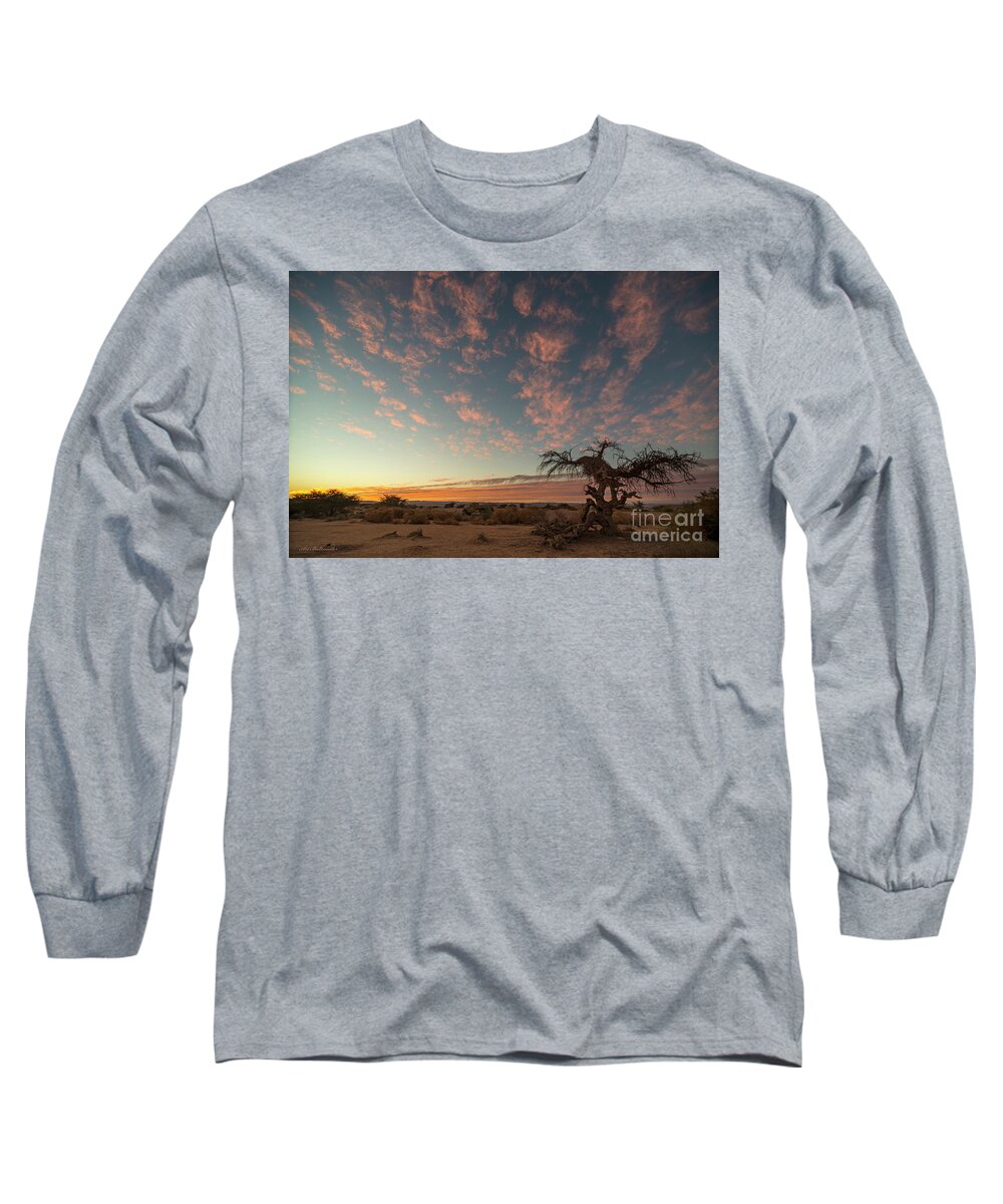 Sunset Long Sleeve T-Shirt featuring the photograph Bye bye to sunset by Arik Baltinester