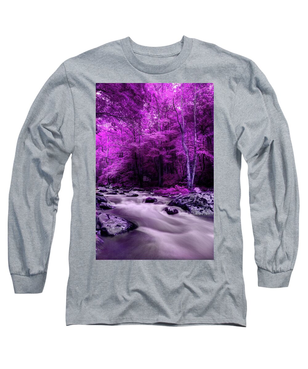 River Long Sleeve T-Shirt featuring the photograph Can You Keep A Secret by Mike Eingle