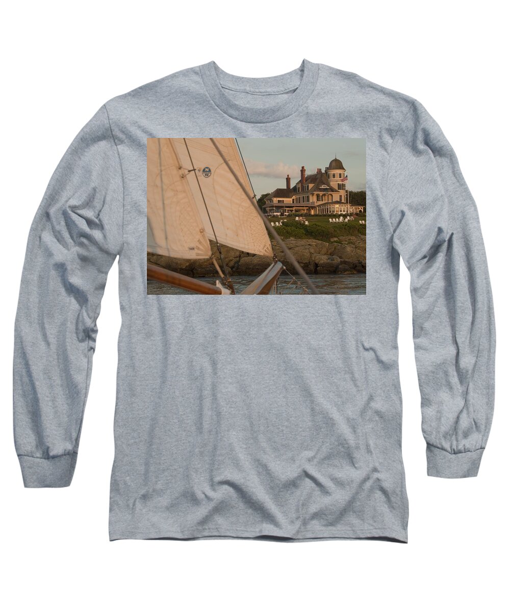 Castle Hill Long Sleeve T-Shirt featuring the photograph Castle Hill by Steven Natanson