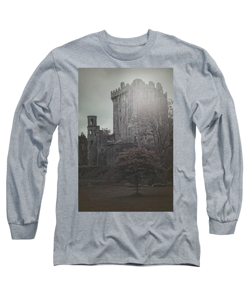 Castle Vignette Long Sleeve T-Shirt featuring the photograph Castle Vignette by Sharon Popek