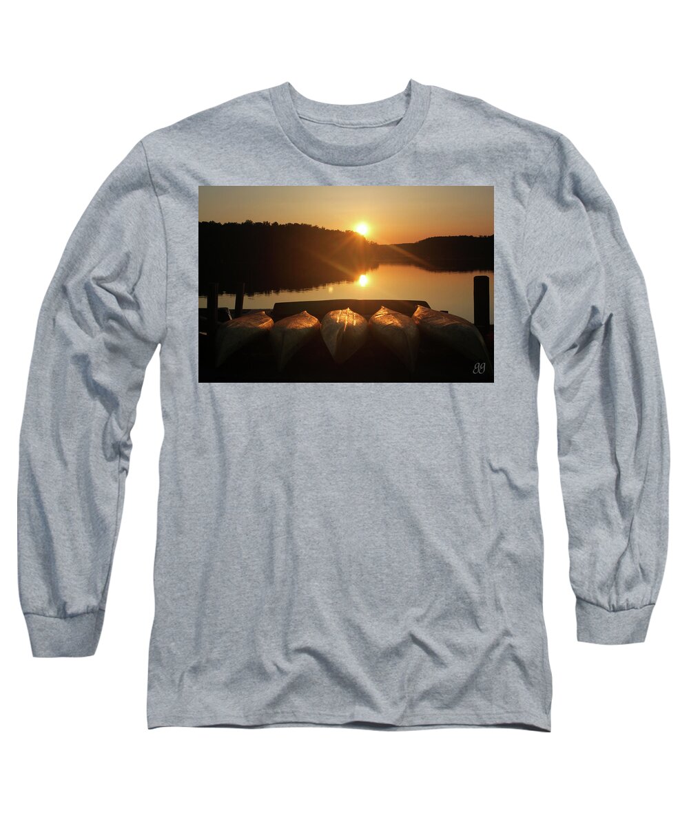 Lake Long Sleeve T-Shirt featuring the photograph Cherish Your Visions by Geri Glavis