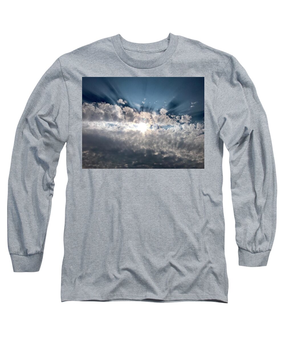 Clouds Long Sleeve T-Shirt featuring the photograph Clouds by Alex King
