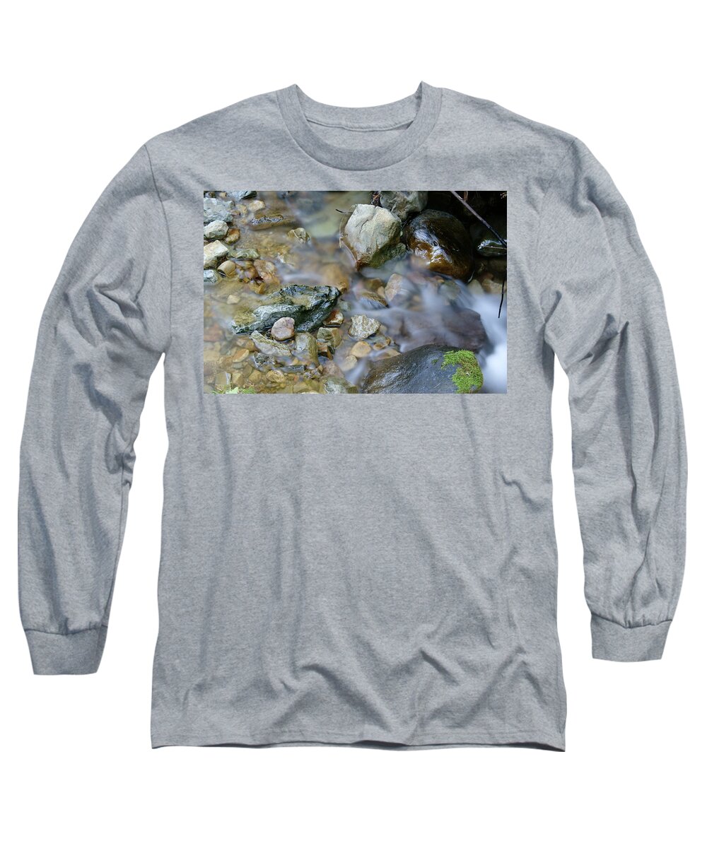 Mount Tamalpais Long Sleeve T-Shirt featuring the photograph Creek on Mt Tamalpais by Ben Upham III