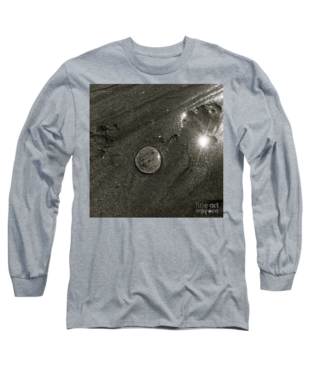 Jelly Fish Long Sleeve T-Shirt featuring the photograph Deceptively Clear by KD Johnson