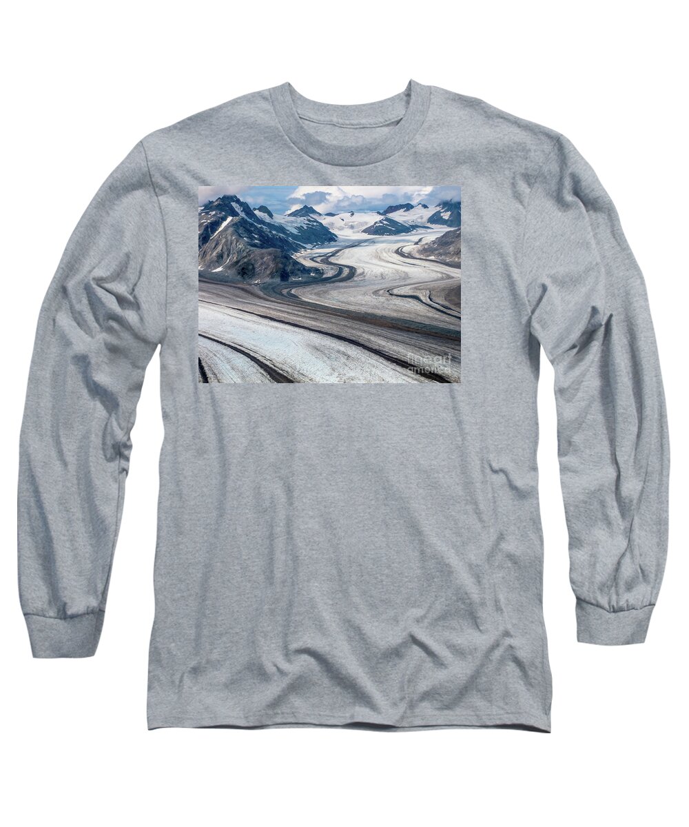 Alaska Long Sleeve T-Shirt featuring the photograph Denali National Park by Benny Marty