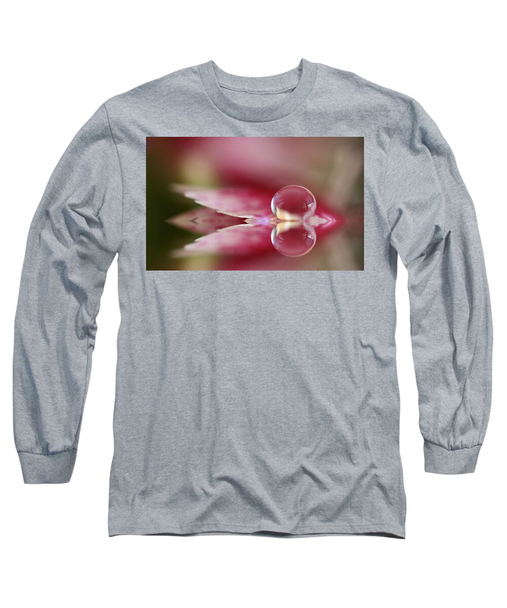Dianthus Long Sleeve T-Shirt featuring the photograph Dianthus Dreaming by Kym Clarke