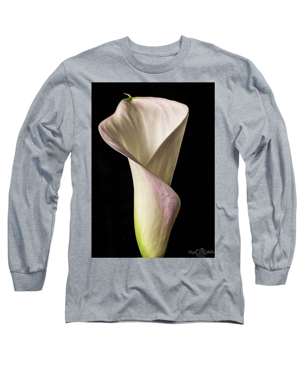 Calla Long Sleeve T-Shirt featuring the photograph Elegant Calla by Steph Gabler