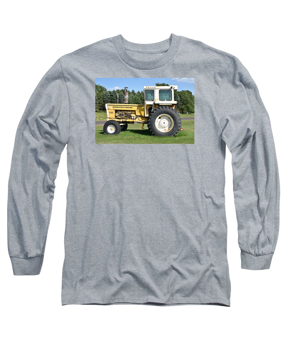 Farm Tractor Long Sleeve T-Shirt featuring the photograph Farm Tractor #1 by Sergei Dratchev