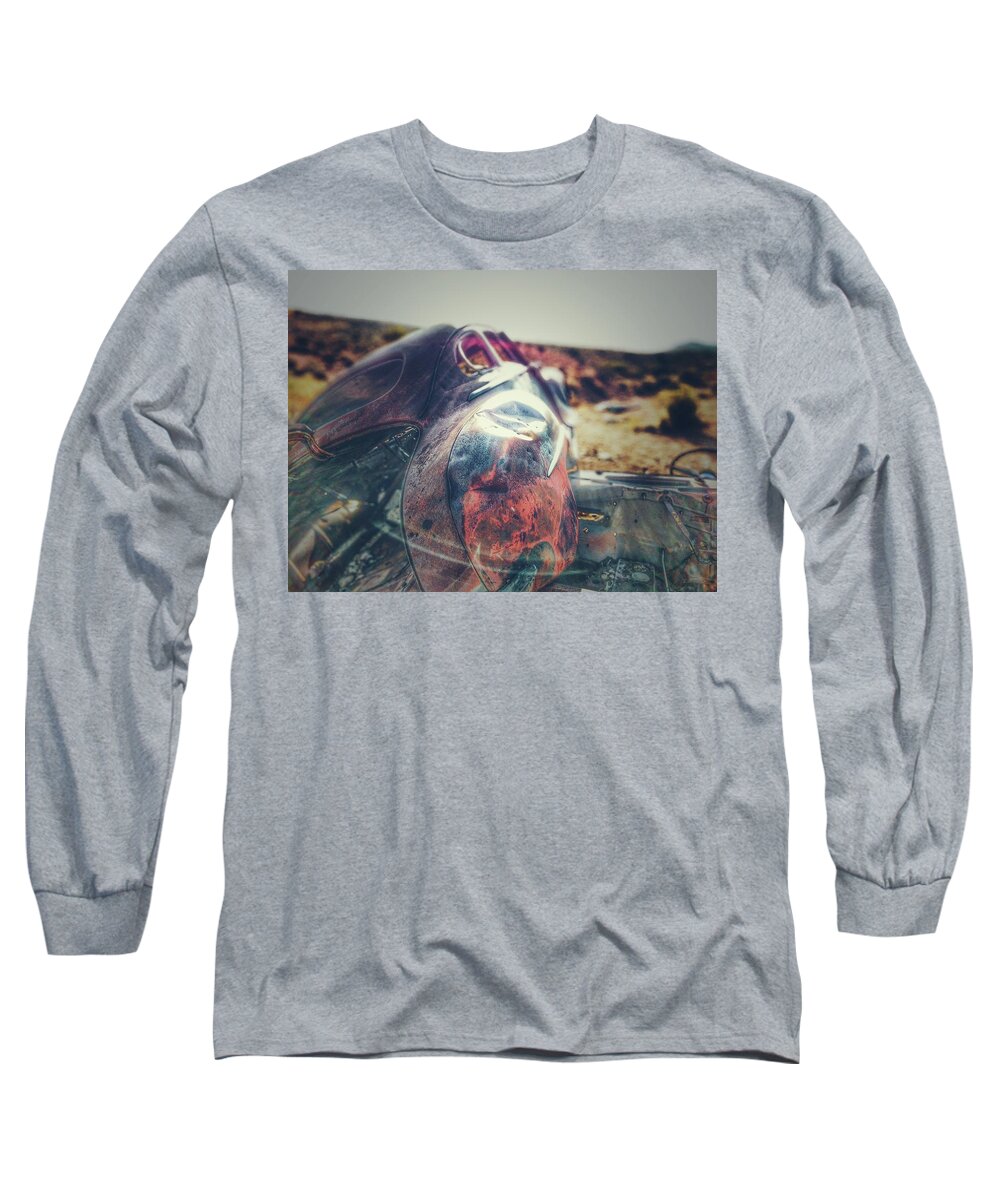 Antique Long Sleeve T-Shirt featuring the photograph Finish Line by Mark Ross