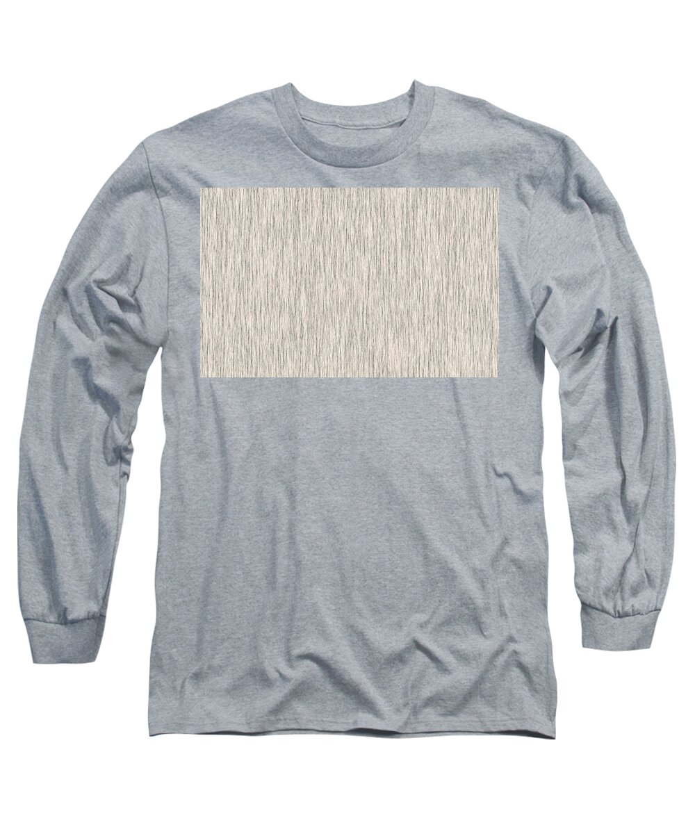 Wallpaper Long Sleeve T-Shirt featuring the photograph Textured Fiber Wallpaper by Charlotte Schafer