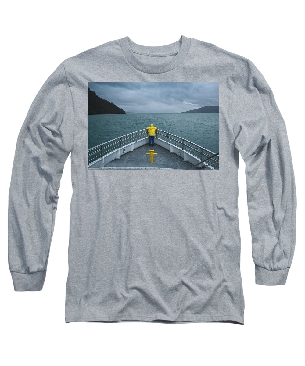  Photograph Long Sleeve T-Shirt featuring the photograph Forward Lookout by David Wagner