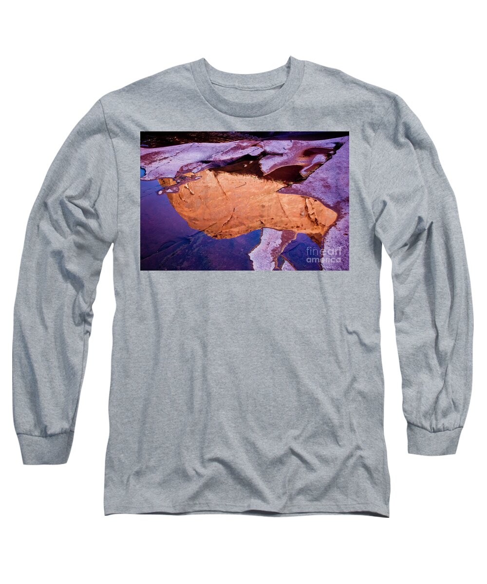 Arizona Long Sleeve T-Shirt featuring the photograph Fractureds by Kathy McClure