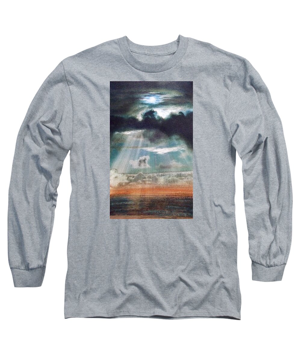 Inspired By God Long Sleeve T-Shirt featuring the painting God Hears Us by Cara Frafjord