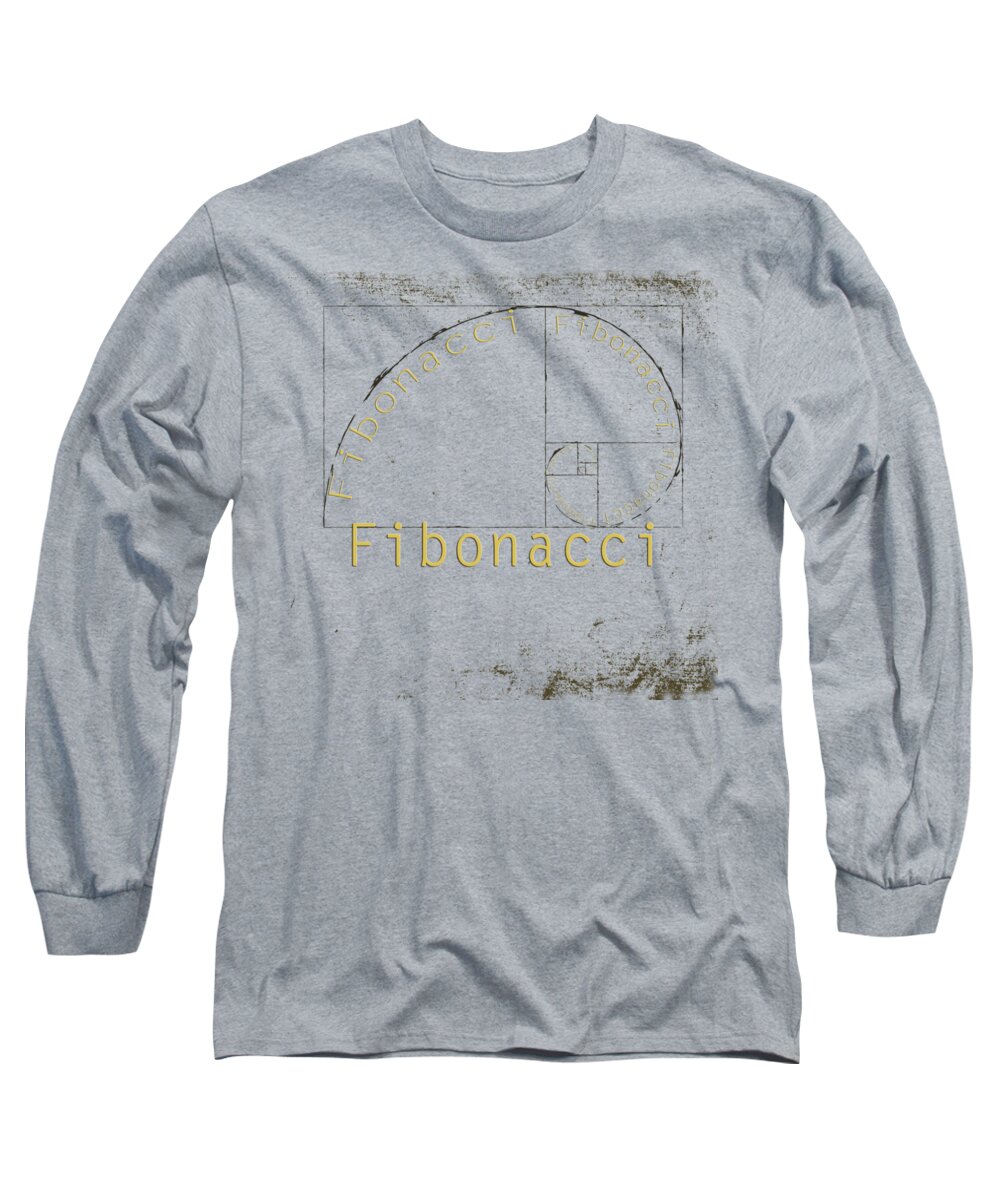 Wright Long Sleeve T-Shirt featuring the digital art Golden Ratio by Paulette B Wright