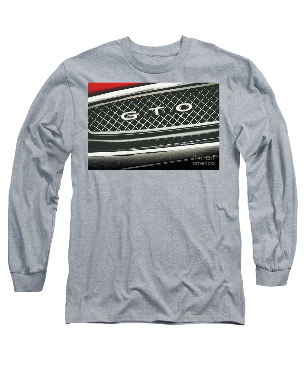Gto Long Sleeve T-Shirt featuring the photograph GTO Grill by Colleen Kammerer
