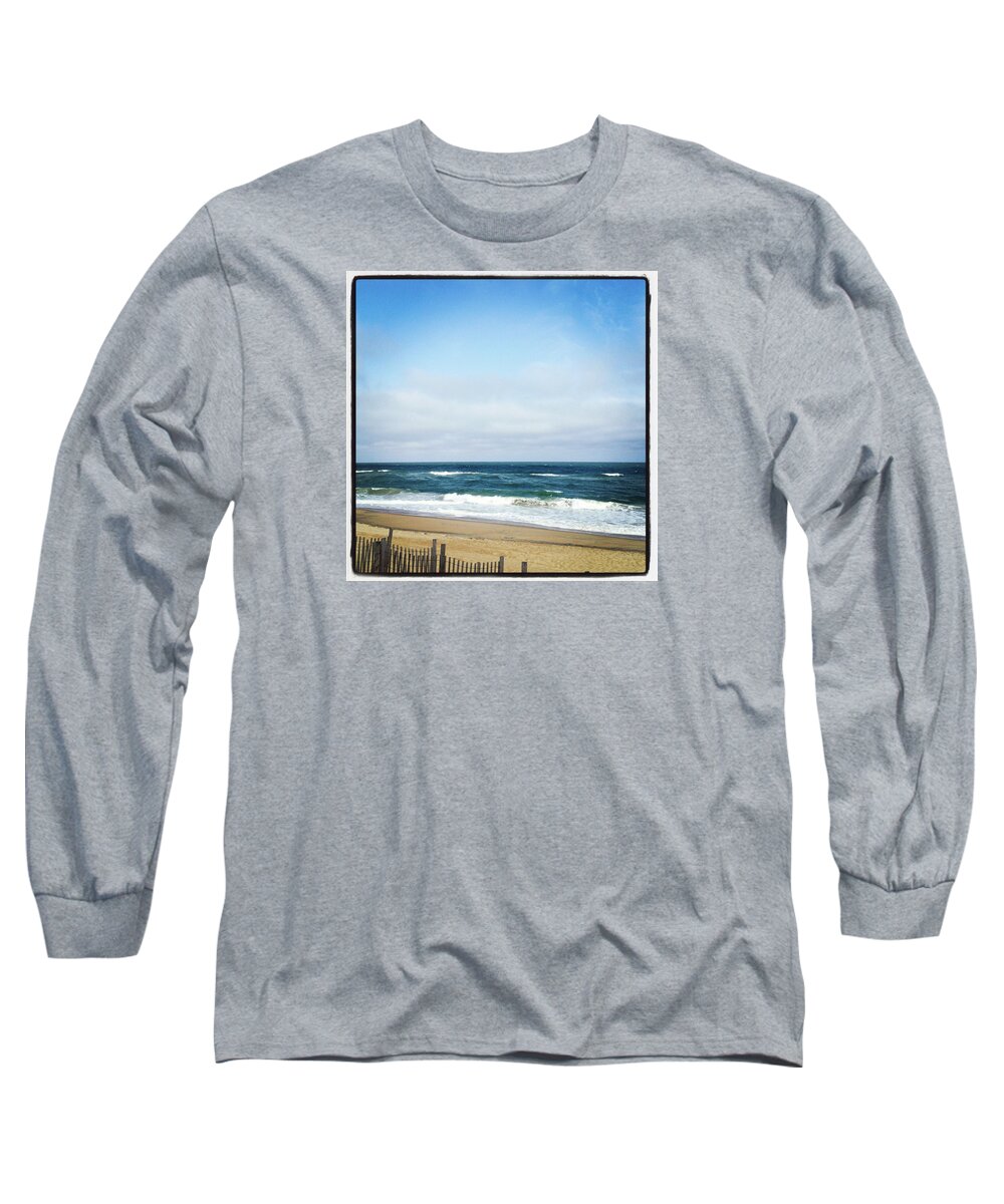 Beach Long Sleeve T-Shirt featuring the photograph Hampton Beach 2 2012 by Will Felix