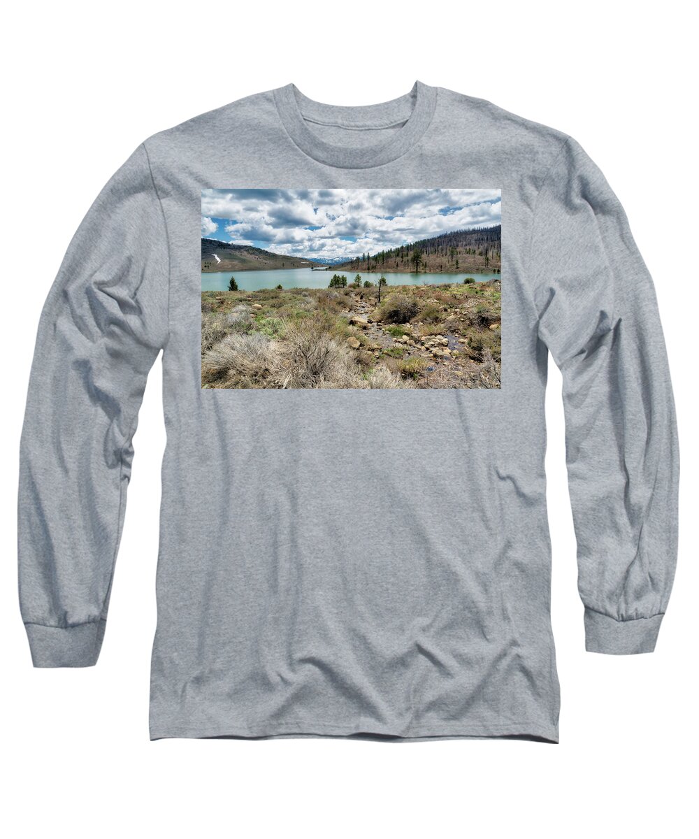 Heenan Lake California Long Sleeve T-Shirt featuring the photograph Heenan Lake California by Michelle Joseph-Long