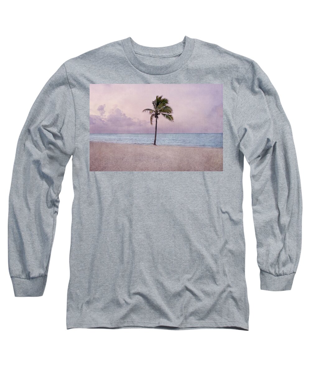 Higgs Beach Long Sleeve T-Shirt featuring the photograph Higgs Beach - Key West by Kim Hojnacki