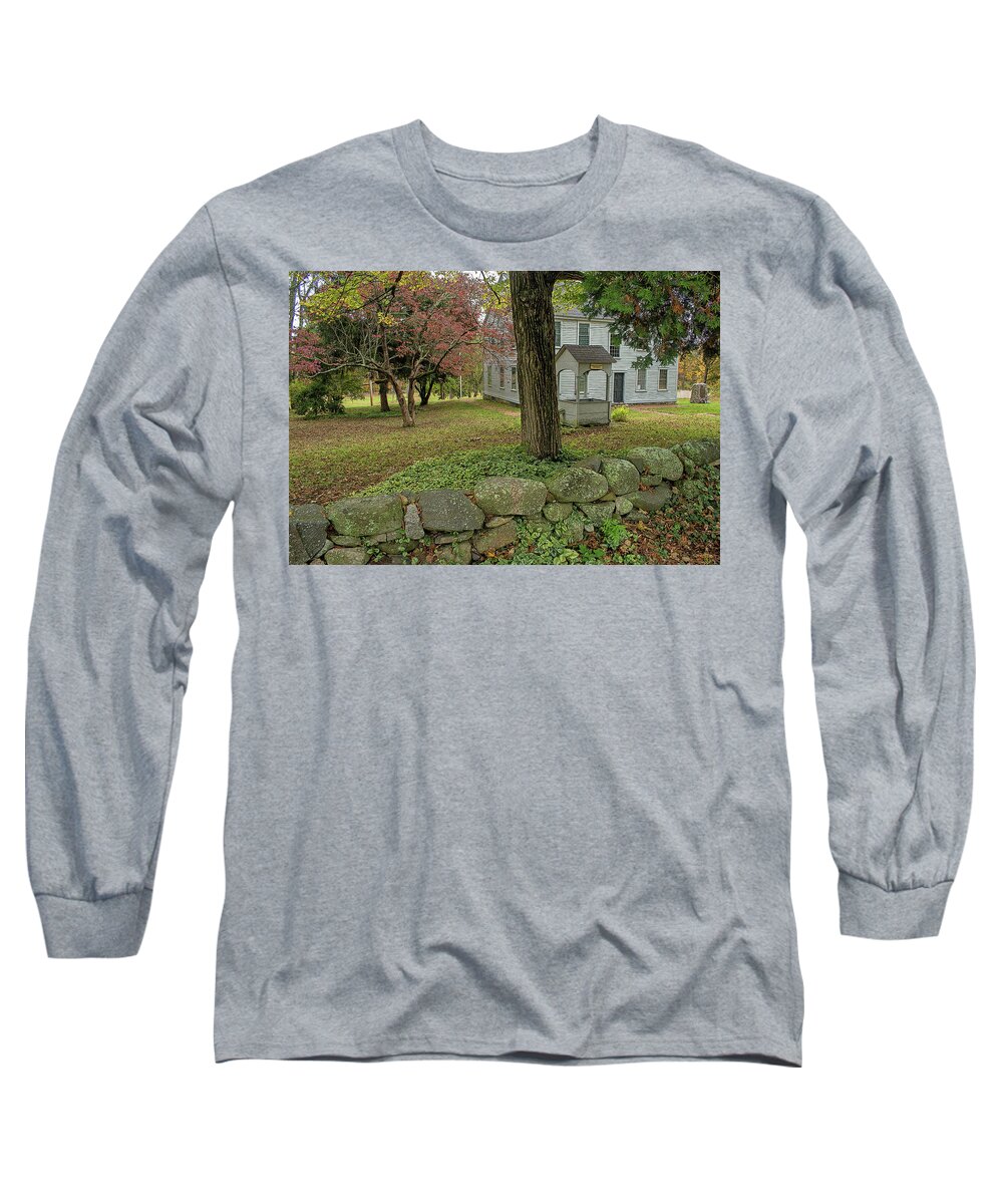 General Greene Long Sleeve T-Shirt featuring the photograph Historic Homestead by Nancy De Flon