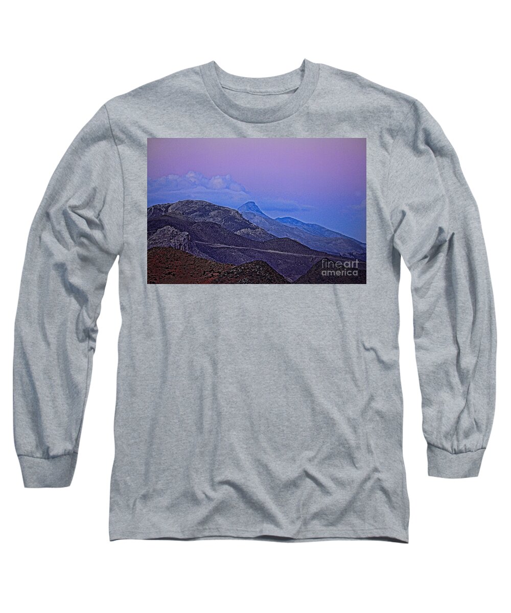 Crete Long Sleeve T-Shirt featuring the photograph In search of Atlantis-2 by Casper Cammeraat