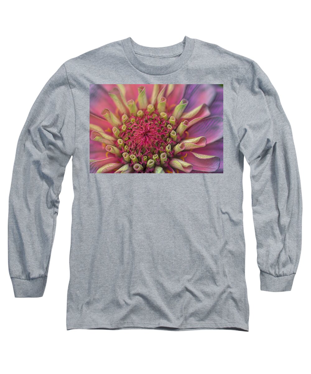 Flower Long Sleeve T-Shirt featuring the photograph In The Beginning by Ches Black