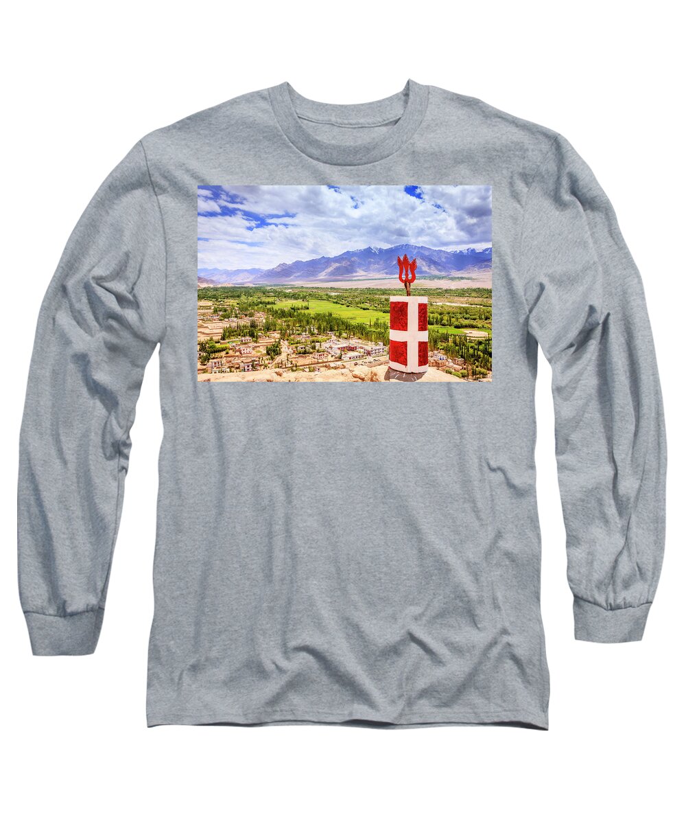 Asia Long Sleeve T-Shirt featuring the photograph Indus Valley by Alexey Stiop