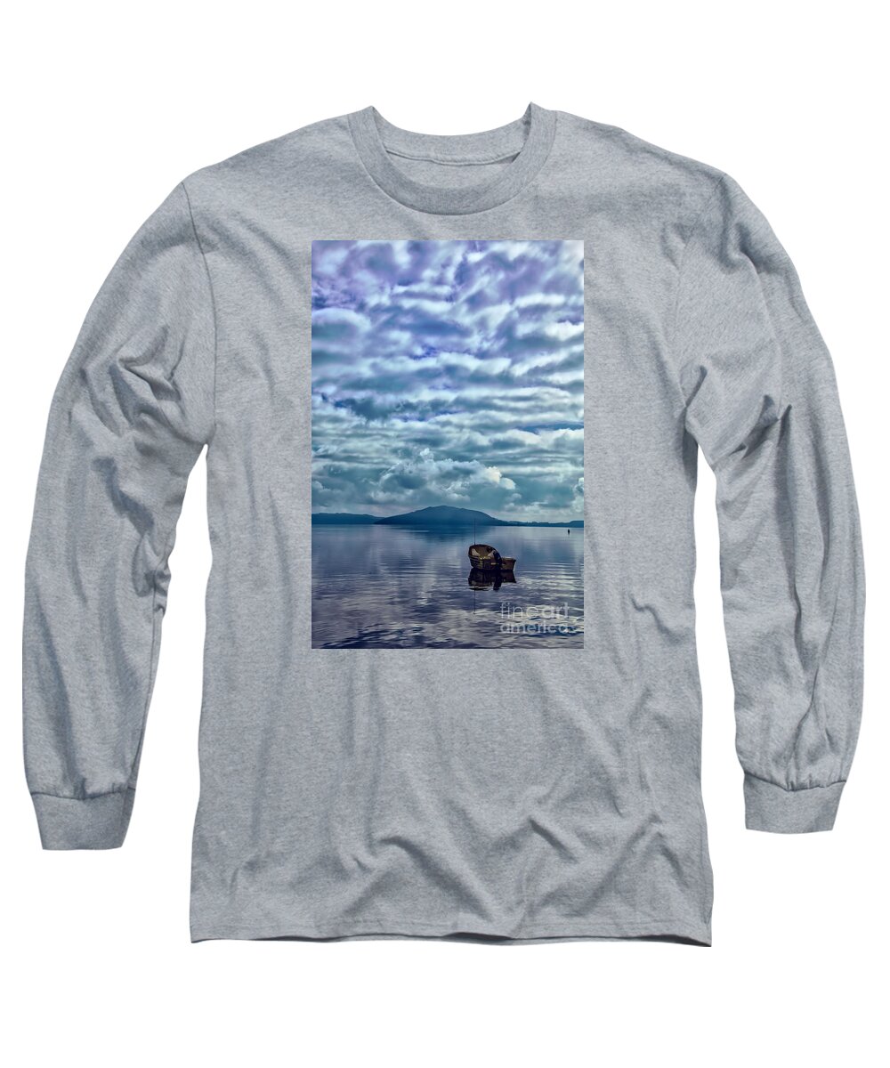 New Zealand Lakes Rotorura Long Sleeve T-Shirt featuring the photograph Lake of Beauty by Rick Bragan