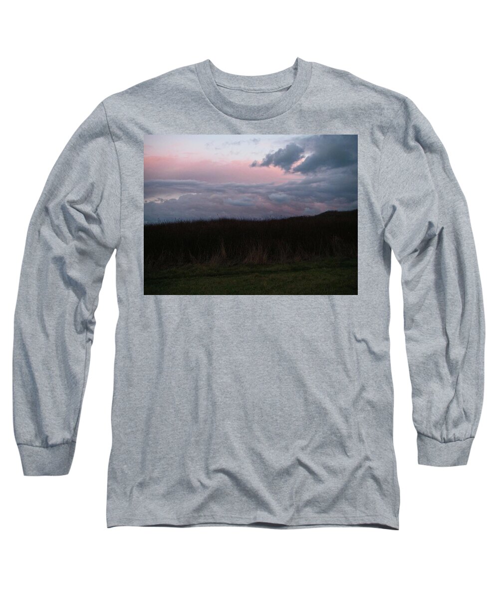  Long Sleeve T-Shirt featuring the photograph Late Light by Laurie Stewart