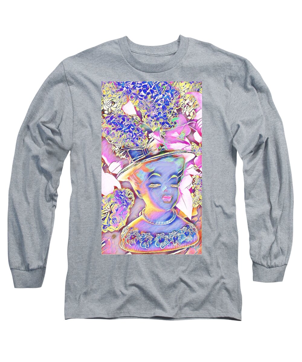  Long Sleeve T-Shirt featuring the photograph Lilac by Karen Newell