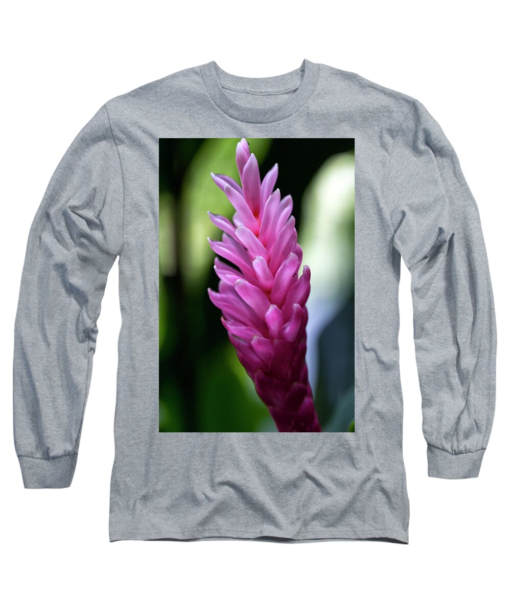 Granger Photography Long Sleeve T-Shirt featuring the photograph Lone Pink Ginger by Brad Granger
